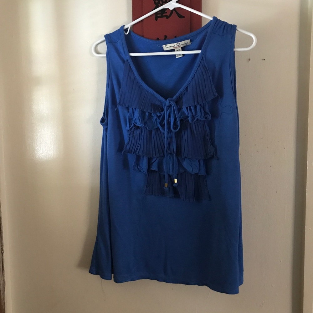 Blue blouse
